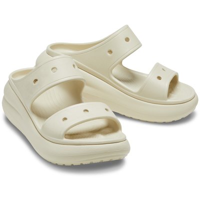 Mules CLASSIC CRUSH SANDAL talon compensé CROCS