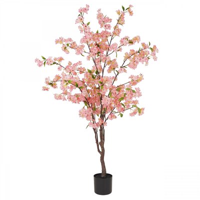 Cerisier artificiel rose 115cm LIGNE DECO