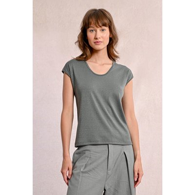 T-shirt irisé sans manches MOLLY BRACKEN