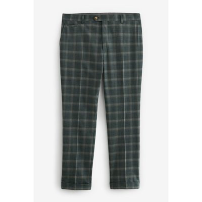 Pantalon de costume à carreaux liseré NEXT