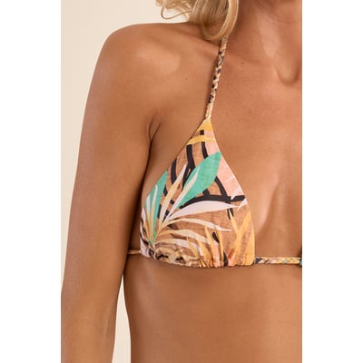 Haut de maillot de bain imprimé MOLLY BRACKEN