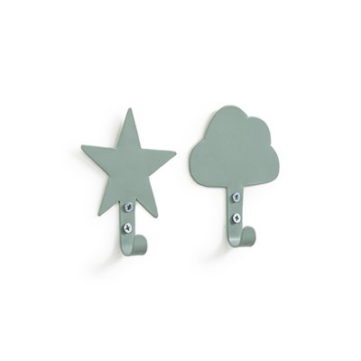 Set van 2 metalen kleerhangers, Hiba LA REDOUTE INTERIEURS
