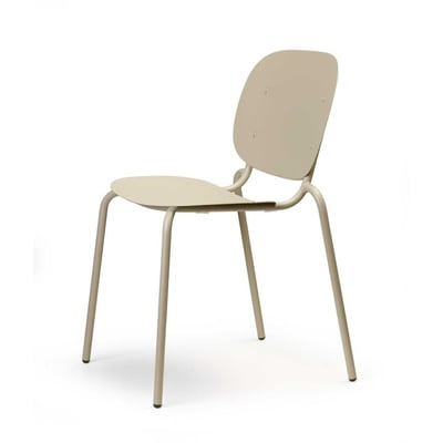 Chaise de jardin empilable en métal (lot de 2), SISI SCAB DESIGN