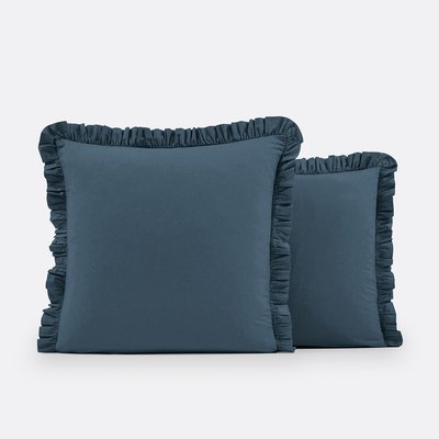 Funda de almohada con volante de algodón lavado, Scenario LA REDOUTE INTERIEURS
