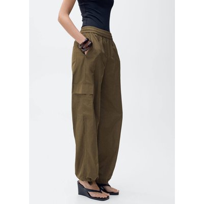 Pantalon cargo bas de jambe réglable MANGO