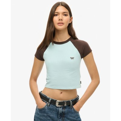 T-shirt de baseball baby court SUPERDRY