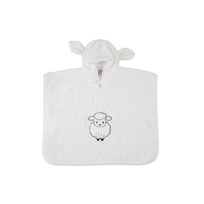 Poncho pur coton PETIT MOUTON GARNIER-THIEBAUT