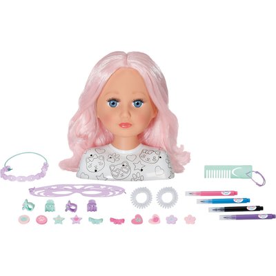 Baby born Tête de Coiffure Créatif ZAPF CREATION