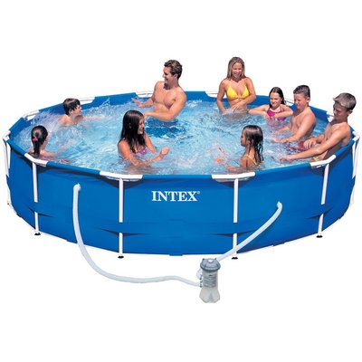 Piscine tubulaire ronde  Metal Frame 3,66 x 0,76 m INTEX