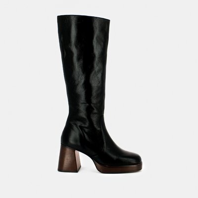 Bottes en cuir vieilli Betina, talons JONAK