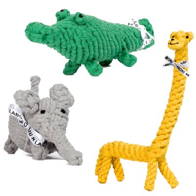 Set de jouets pour chiens pour hygiène dentaire WILD LIFE LABONI