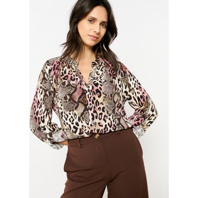 Blouse à imprimé animal LOLALIZA