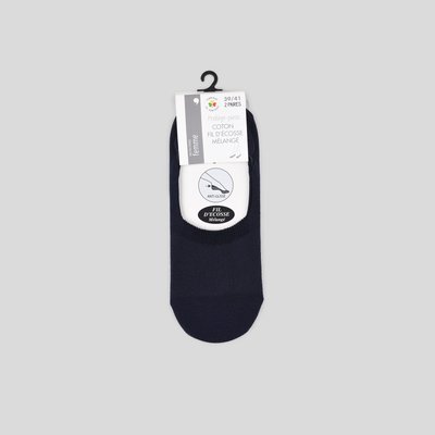 Lot de 2 paires de protège-pieds fil d'Ecosse MONOPRIX