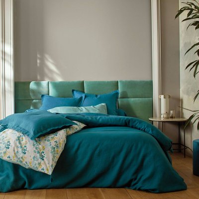 Housse de couette 100% lin lavé - LOUXOR BLANC DES VOSGES
