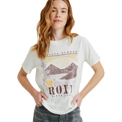 T-Shirt, manches courtes, col rond, . ROXY