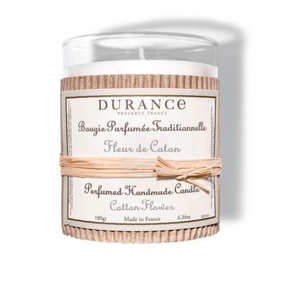 Bougie parfumée FLEUR DE COTON DURANCE