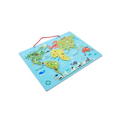 Puzzle Monde magnétique VERTBAUDET