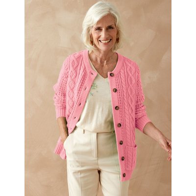 Cardigan maille torsadée DAXON