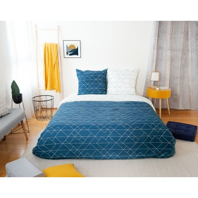 Parure housse de couette microfibre, List C DESIGN HOME TEXTILE
