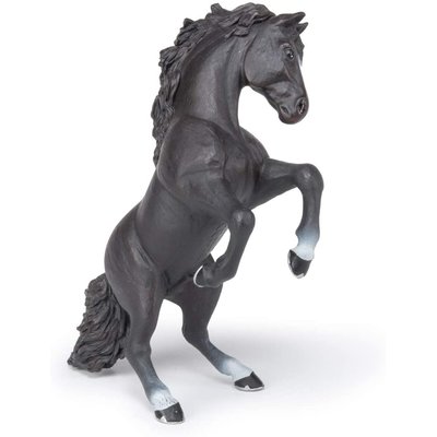 Figurine Cheval cabré noir PAPO