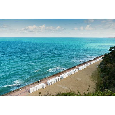 Tableau sur toile promenade de Granville 65x97 cm CEANOTHE