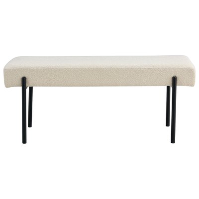 Banc en Tissu bouclette - ROMEO LISA DESIGN