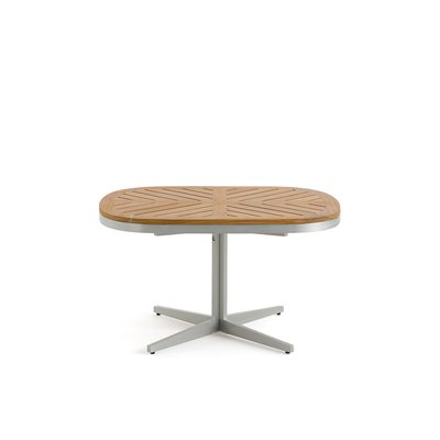 Tavolo basso da giardino in teak/alluminio, Maestrale AM.PM