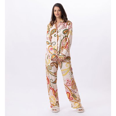 Pyjama boutonné en viscose ALLEGRA 806 LE CHAT