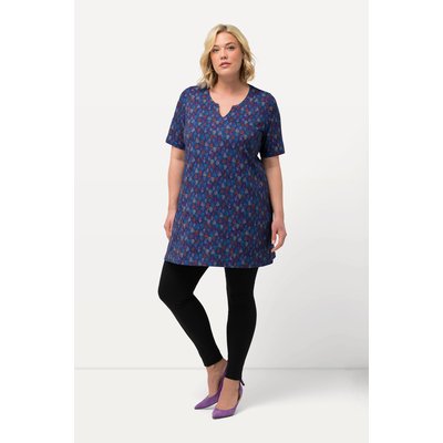 T-shirt long à motif triangles ULLA POPKEN