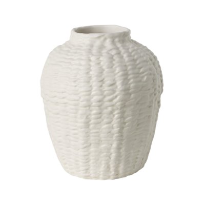 Vase céramique tressé 25 cm - SLOANE CAMIF
