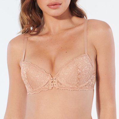 Soutien-gorge push-up en dentelle florale BESTFRIENDIZ R UNDIZ