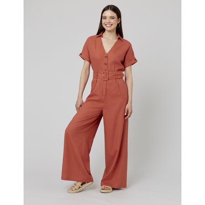 Combinaison pantalon en lin BZB