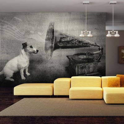 Papier peint intissé panoramique Animaux Dog's melodies EDEN