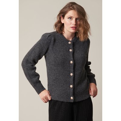 Gilet à boutons en maille pour femme NATHEA DEELUXE
