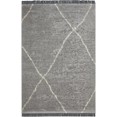 Tapis salon et chambre tissé motif faux uni OVALADA UN AMOUR DE TAPIS