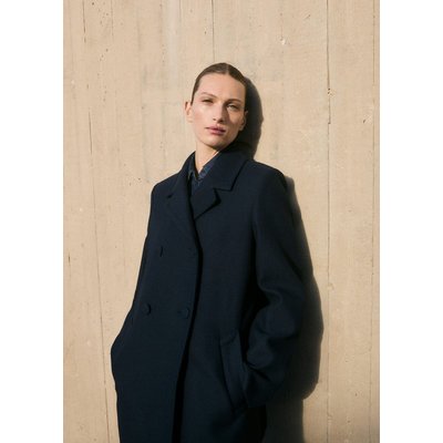 Manteau revers double boutonnage MANGO