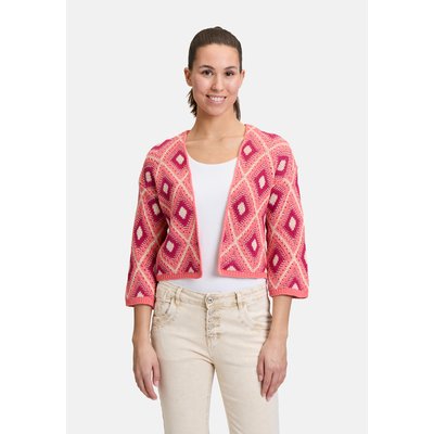 Cardigan en maille casual à manches 3/4 CARTOON