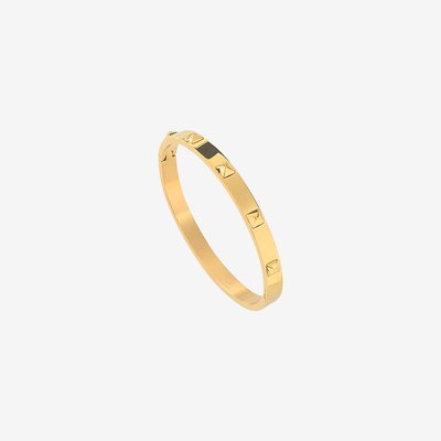 Bracelet jonc doré à l'or fin JIM CAROLINE NAJMAN