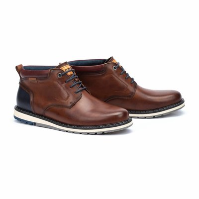 Bottines lacées en cuir Berna PIKOLINOS