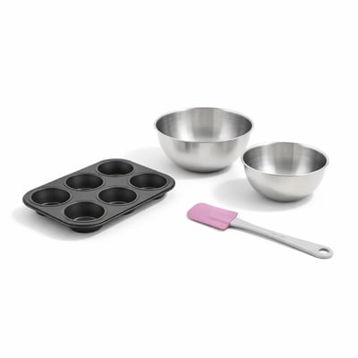 Set de 4 ustensiles de pâtisserie moule à gâteaux 2 bols ZENKER