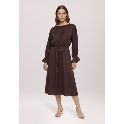 Robe de cocktail à encolure bateau VERA MONT