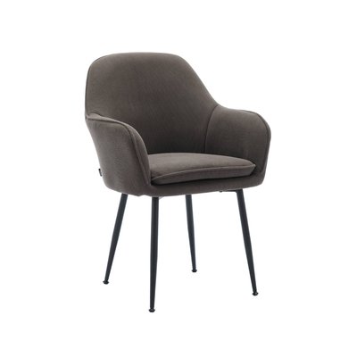 Fauteuil velours côtelé et pieds métal SHELLA SWEEEK