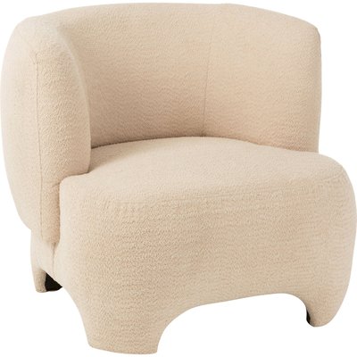 Fauteuil une place tricoté textile bois  confort moderne RECOLLECTION