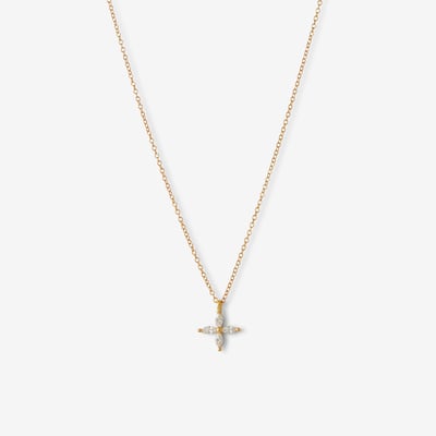 Collier pendentif de zircon - argent garanti 925 BALABOOSTE
