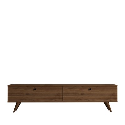 Meuble TV 2 portes en bois L160cm- YARA DRAWER