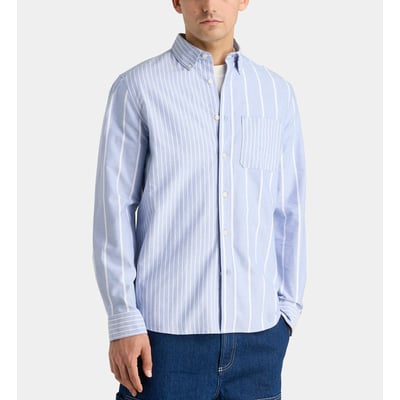 Chemise rixmix rayée en coton GALERIES LAFAYETTE