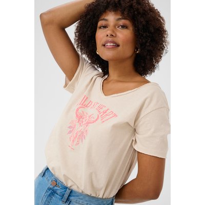 T-shirt à manches courtes CRKomika CREAM