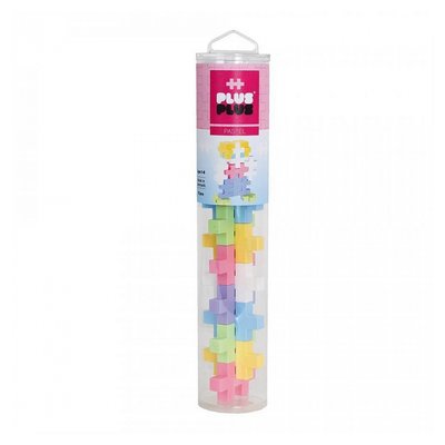 PP3225 Plus-plus BIG tube midi 15 pièces pastel PLUSPLUS