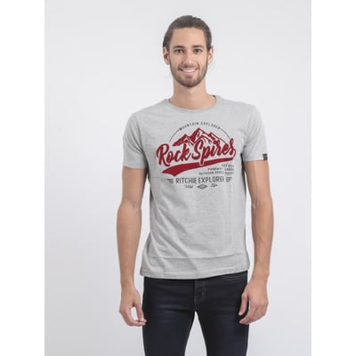T-shirt Col Rond Pur Coton Jupitoli RITCHIE