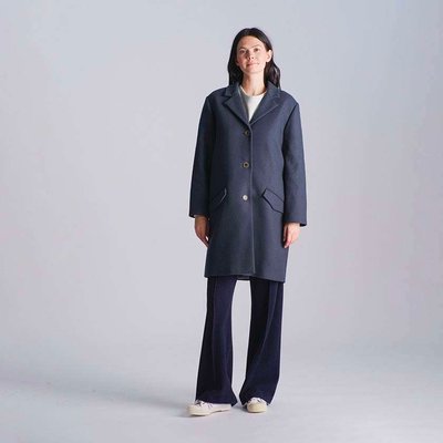 Manteau en laine vierge mélangée MOLLY BENSIMON